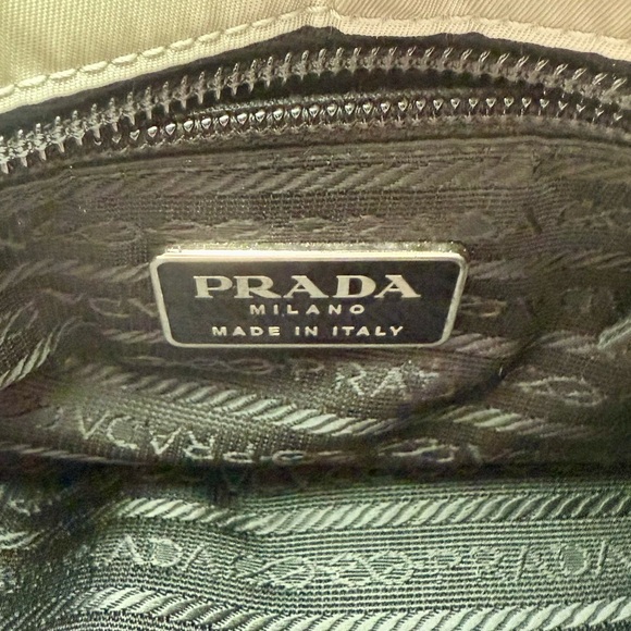 PRADA Tessuto Nylon Tote in Grey - Authentic and in used condition - Picture 6 of 8